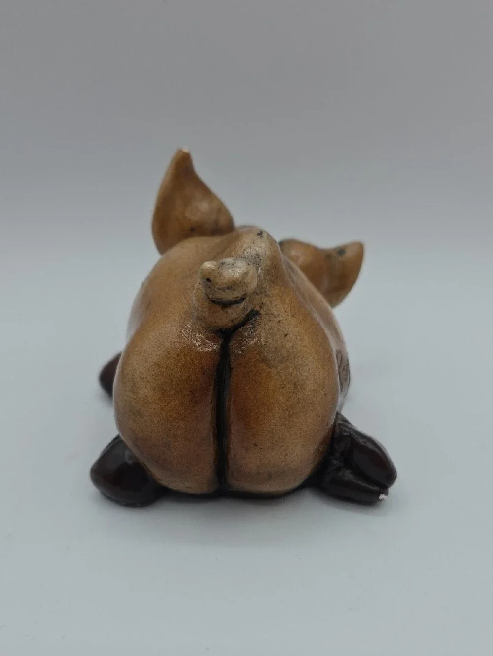 BEASTIES of the Kingdom Pig Hambone Figurine JOHN RAYA Sculpture Vintage 1996